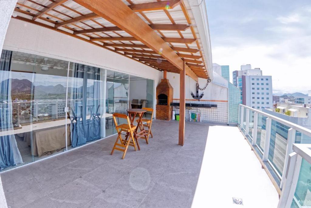 Cobertura C/ Vista Para O Mar E Montanhas, Churrasqueira, 4 Quartos 2 Vg Garagem Guarapari Eksteriør bilde
